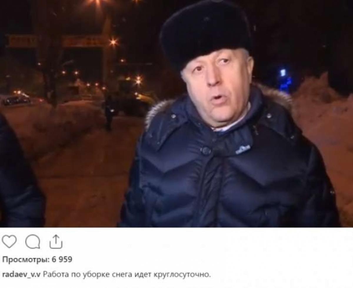 Время пришло: 7 февраля Радаев выделил 76 миллионов на уборку снега