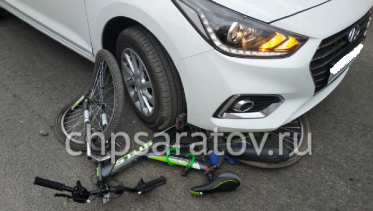 В Саратове автоледи на иномарке сбила мальчика