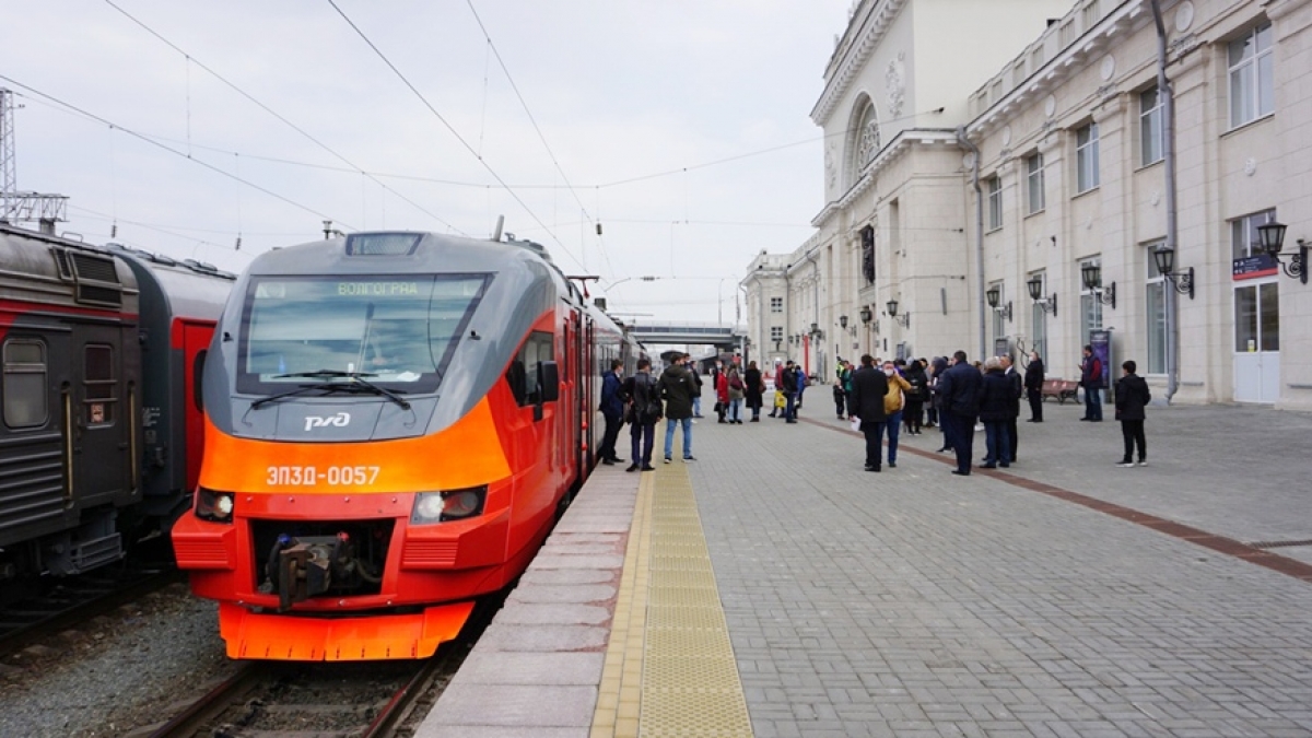 Электричка Волгоград 1 Шпалопропитка