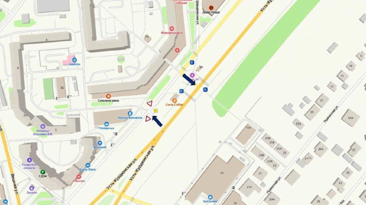 На участках Усть-Курдюмской введут одностороннее движение в ноябре