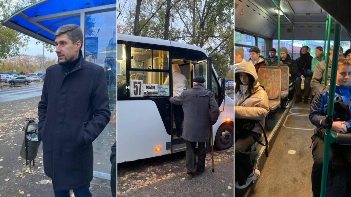Замминистра Куликов проверил работу общественного транспорта в Саратове 