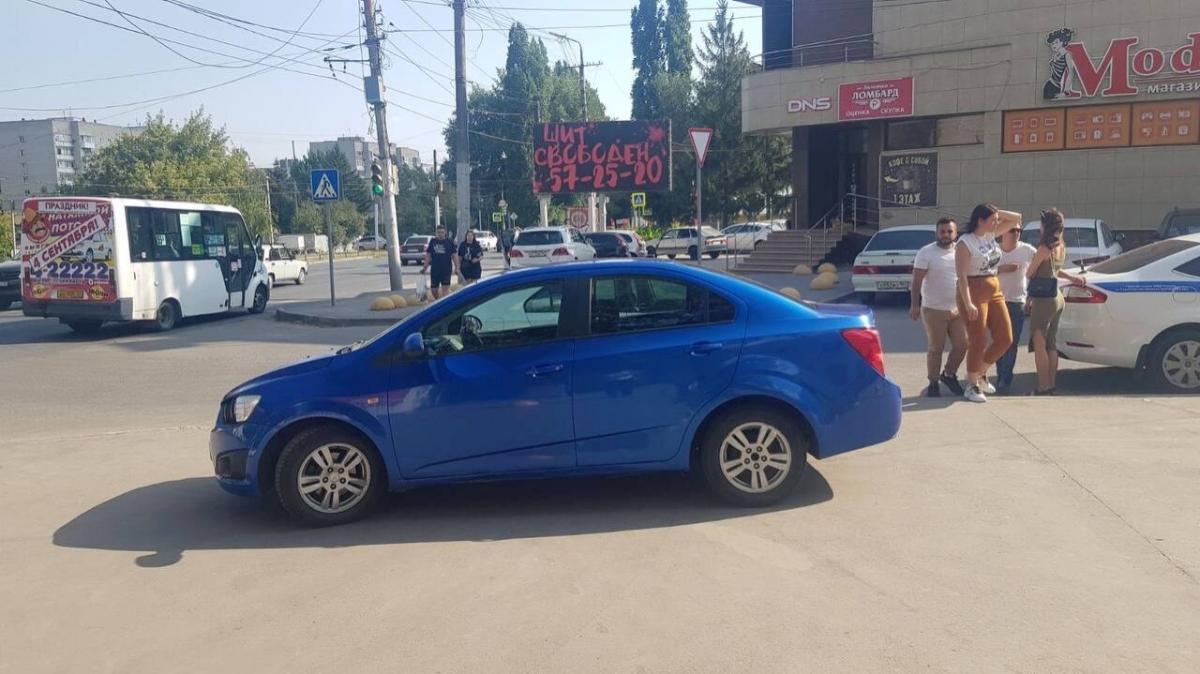 В Саратове на Политехнической иномарка сбила пенсионерку