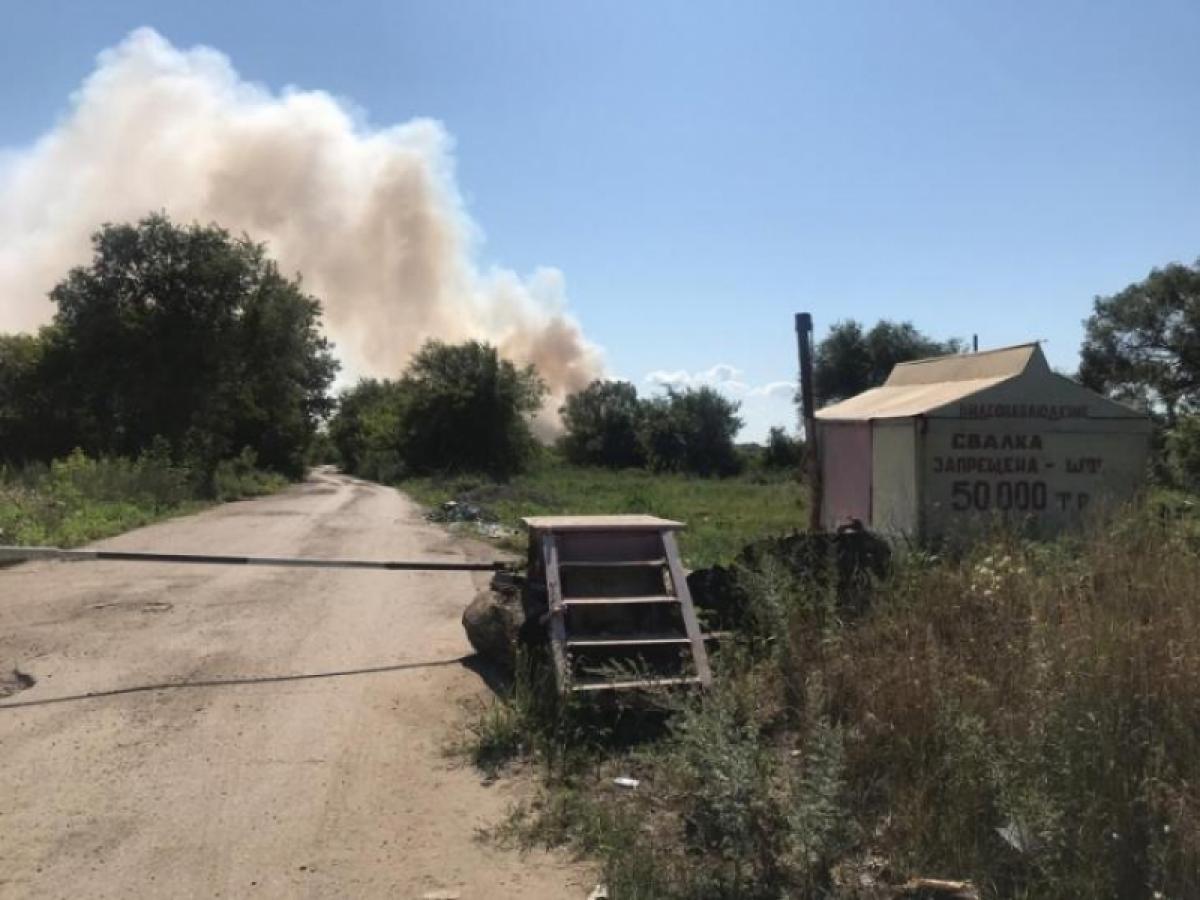 Роспотребнадзор: мусорный полигон в Энгельсе дымит, но воздух хороший!