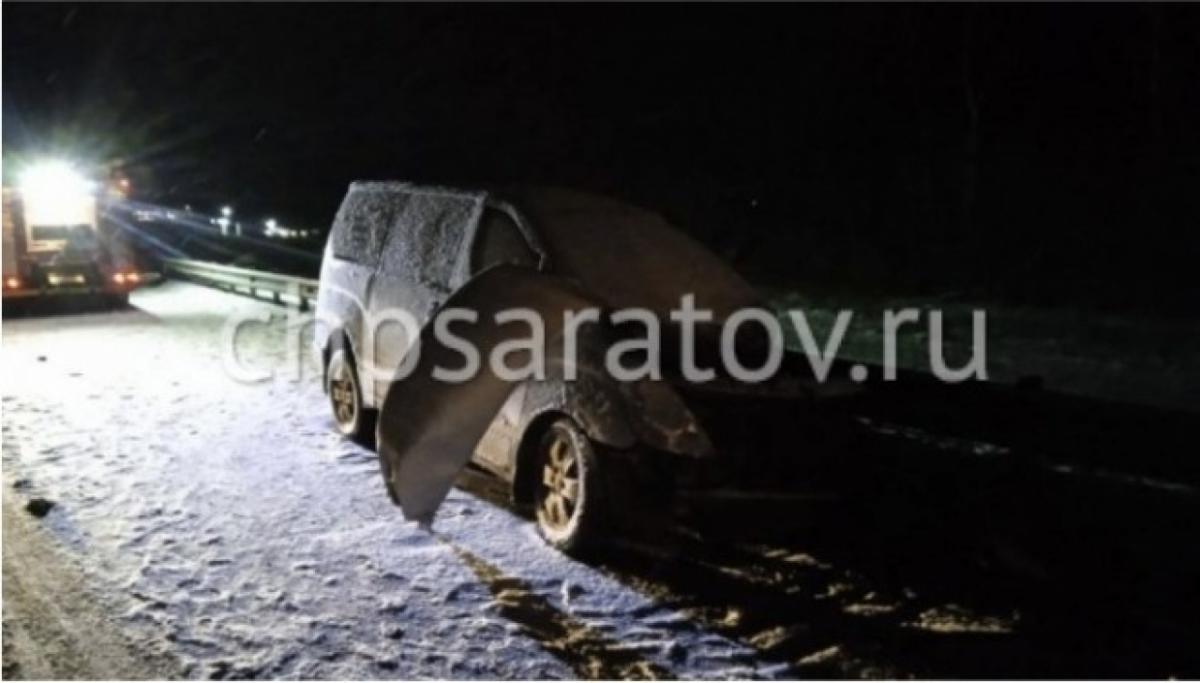 В ДТП с участием «Камаза» под Саратовом 1 человек погиб и 4 пострадали