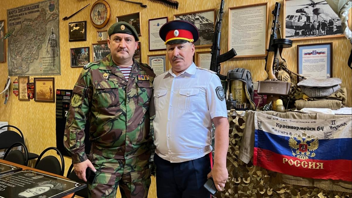 Калинин встретился с ветеранами Красноармейского отделения «БОЕВОГО БРАТСТВА»