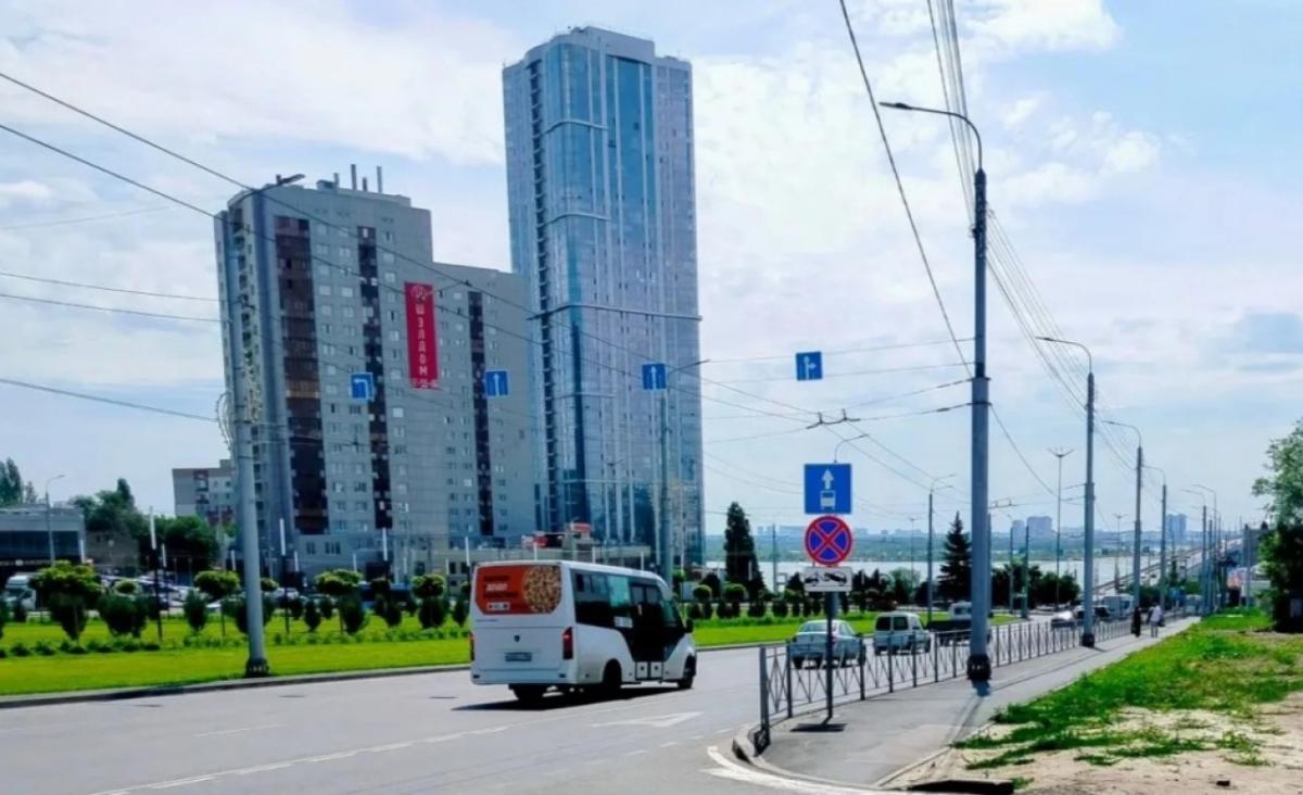 Изменена схема движения транспорта перед автодорожным мостом «Саратов – Энгельс»