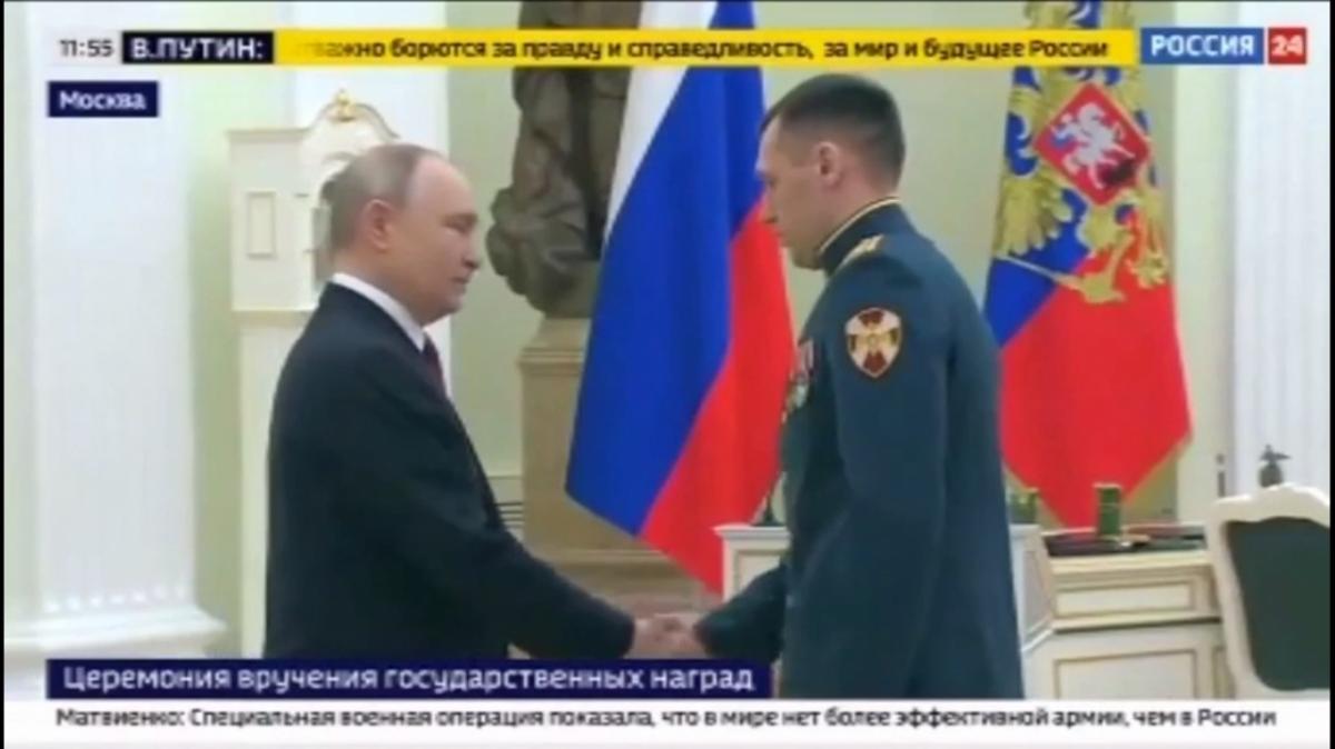 Путин присвоил звание Героя России саратовскому участнику СВО