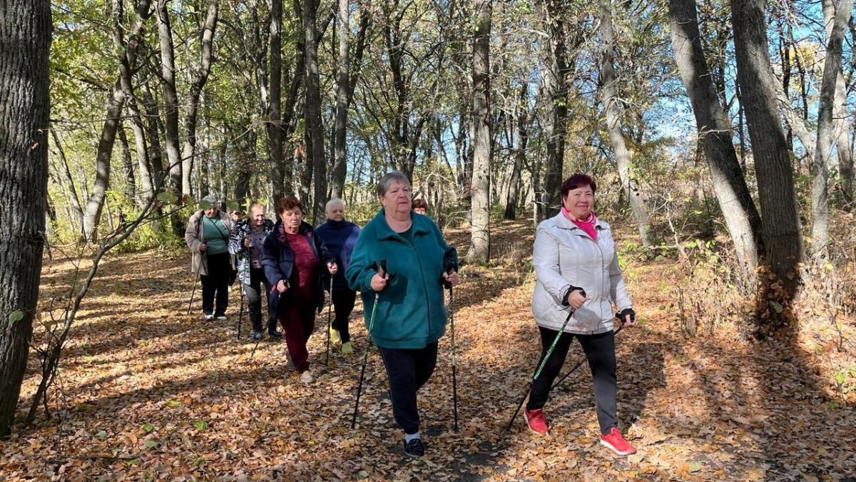 Минтруд: саратовские пенсионеры занимаются ходьбой по проекту Путина
