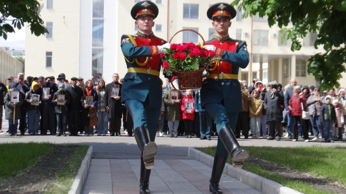 В Саратовском военном институте отметили День Победы