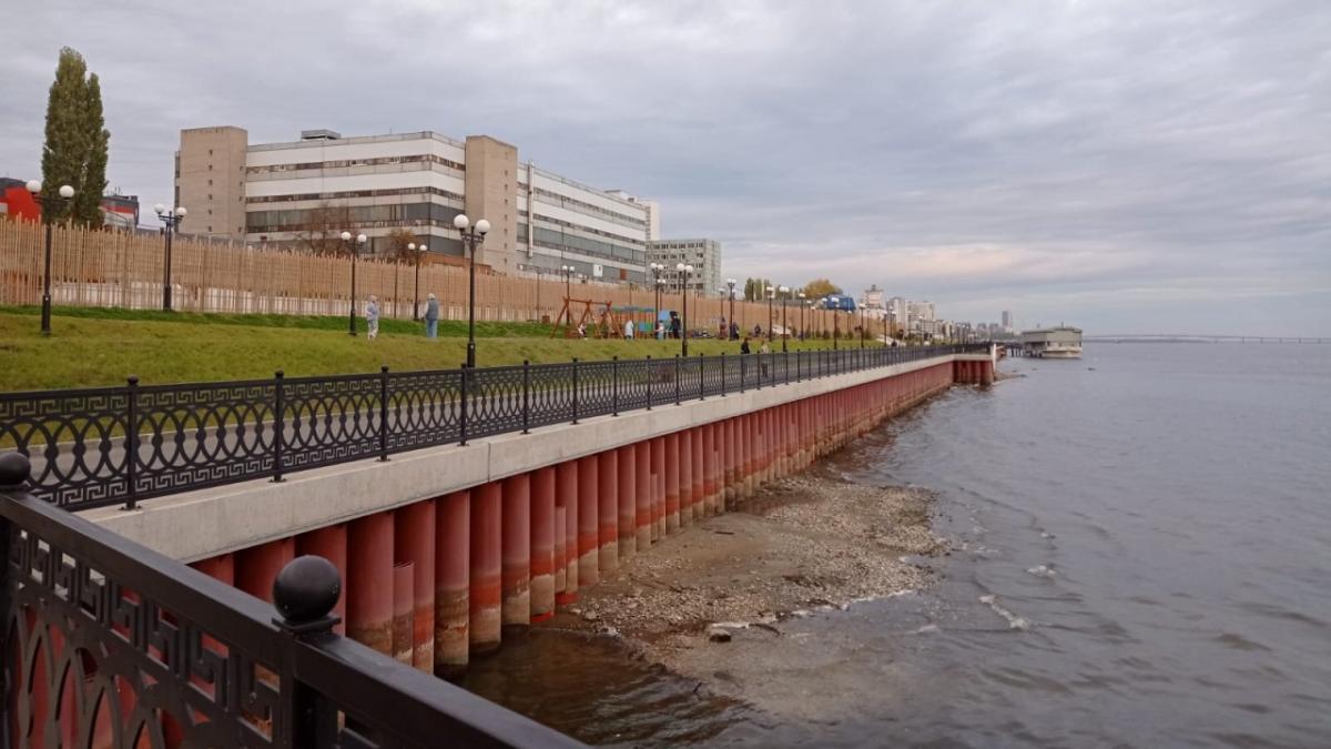 В Саратовской области до 15 метров вырос уровень воды в Волге