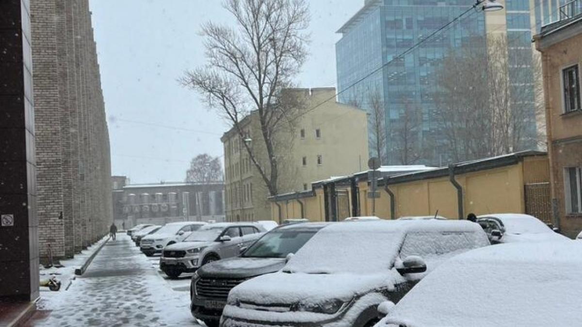 Костин показал снег в Петербурге и назвал Саратов курортом