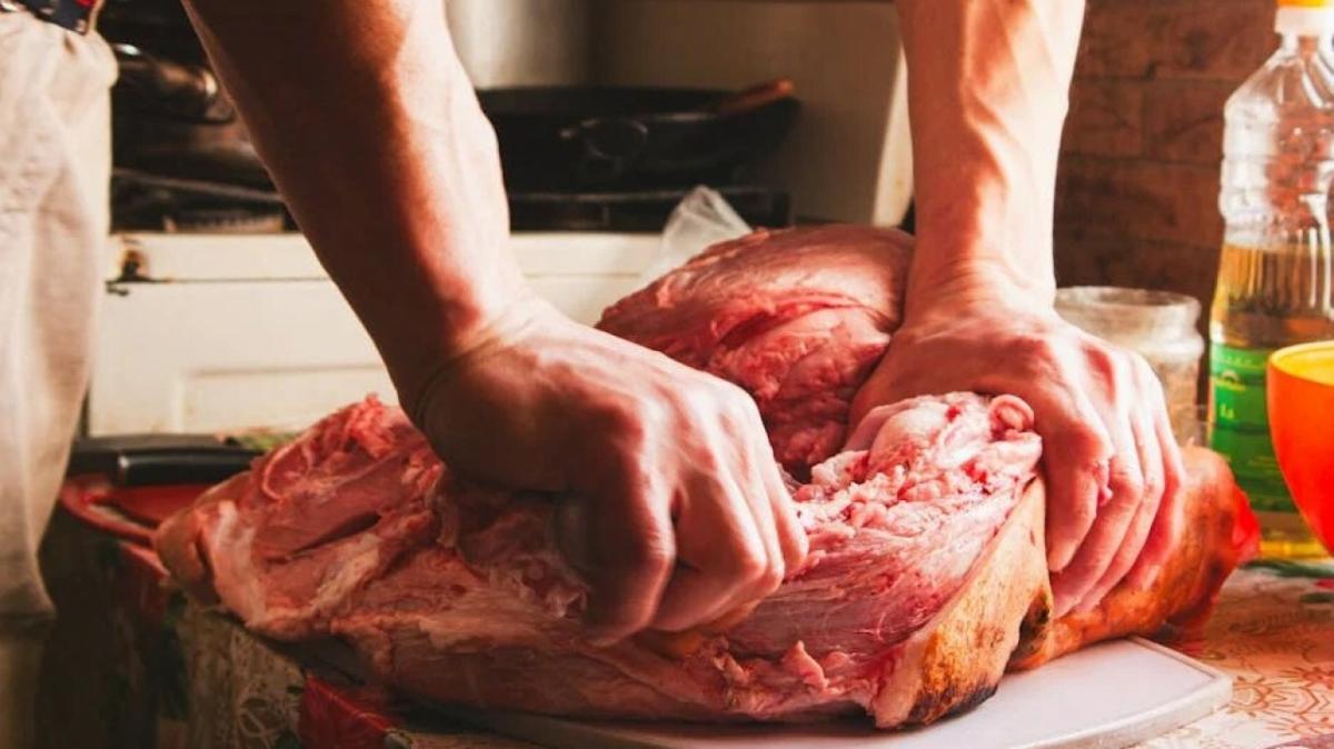 На Сокурском тракте за разделку мяса платят 200 тысяч в месяц