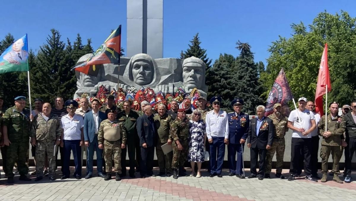 В Балашове прошел митинг в честь Дня ветеранов боевых действий