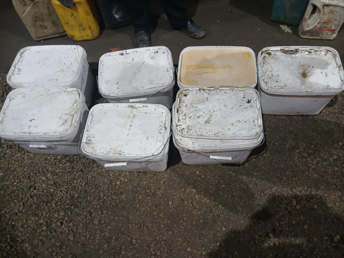 На саратовской границе пресекли незаконный вывоз 210 кг меда