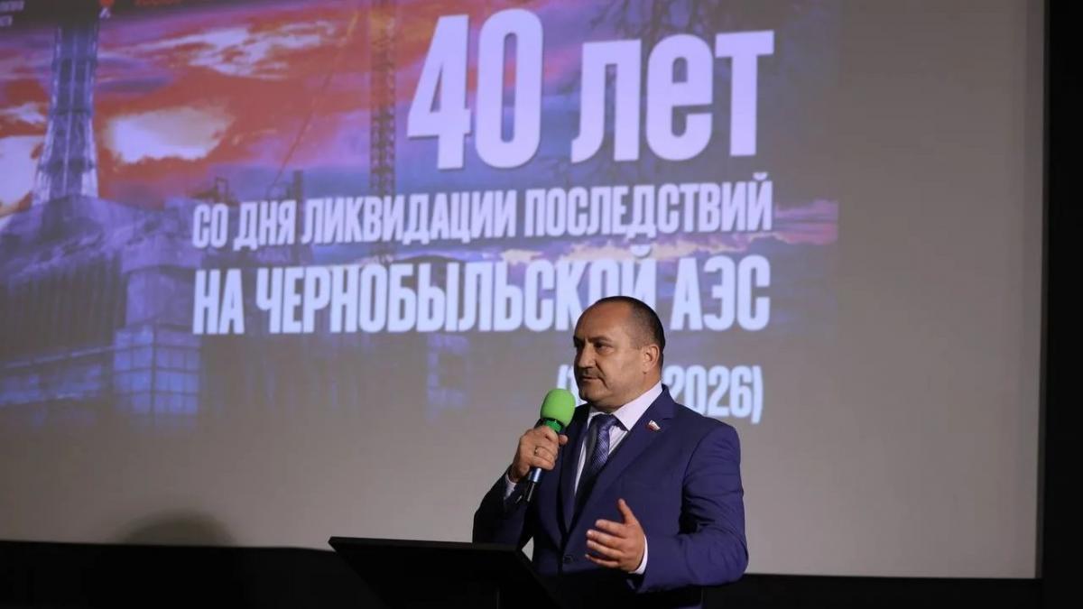 Вячеслав Калинин принял участие в мероприятии к 40-летию трагедии в Чернобыле