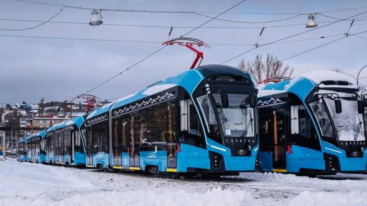 В Саратов поступят еще 11 трамваев «Богатырь-М» за 1,3 млрд