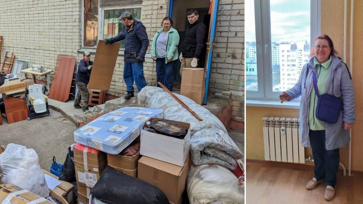 В Саратове многодетной семье предоставили квартиру по решению суда