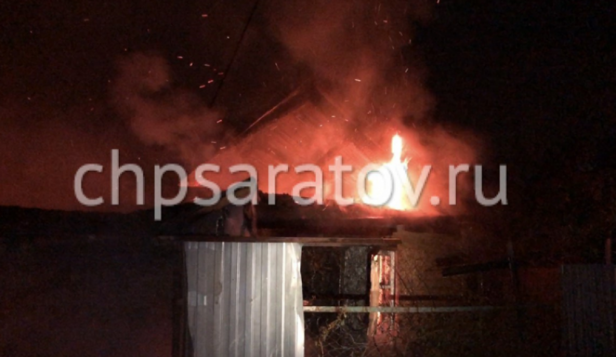 Пожар в Саратовской области унес жизни двух малышей