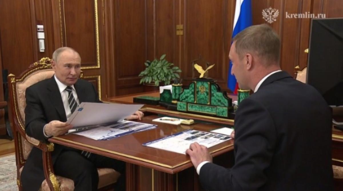 Бусаргин рассказал Путину о мерах поддержки саратовских участников СВО