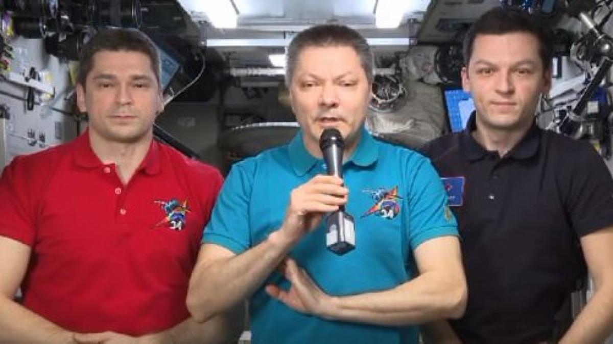 Космонавты с орбиты поздравили участников «Гагаринских чтений» в Саратове