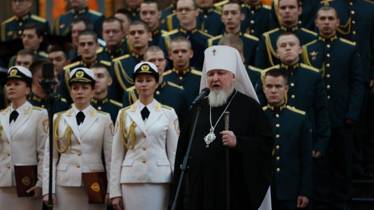 В Главном храме Вооруженных сил состоялся Рождественский хоровой собор