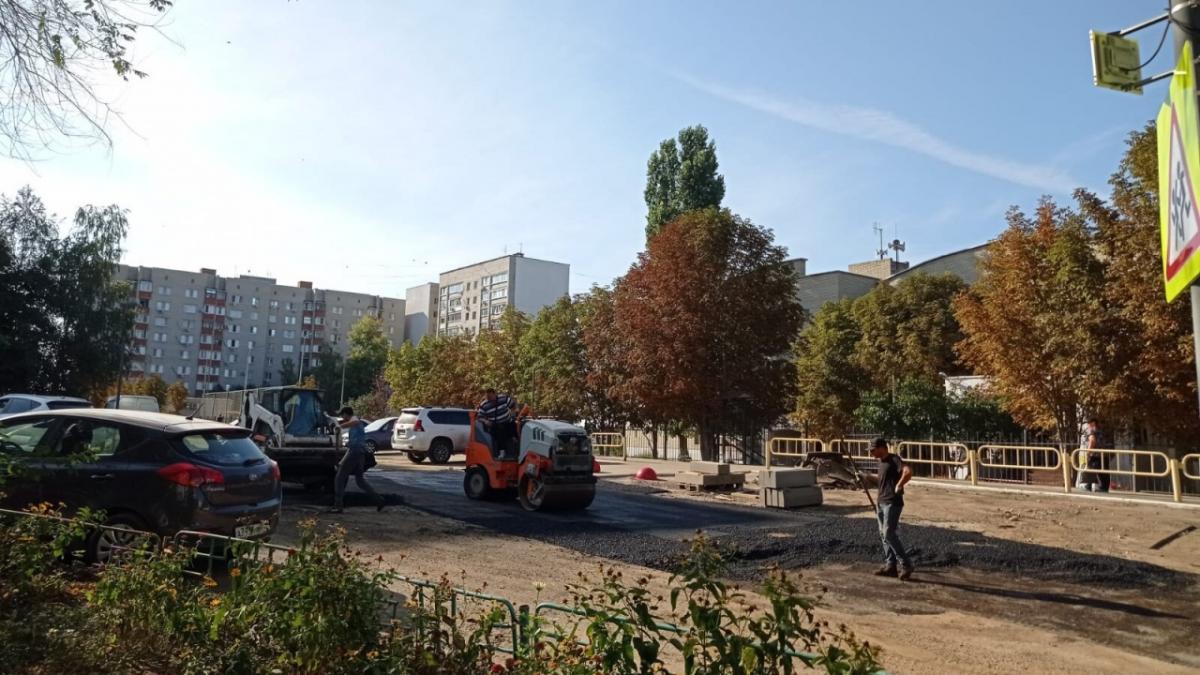 В Саратове завершили дорожные работы к 1 сентября