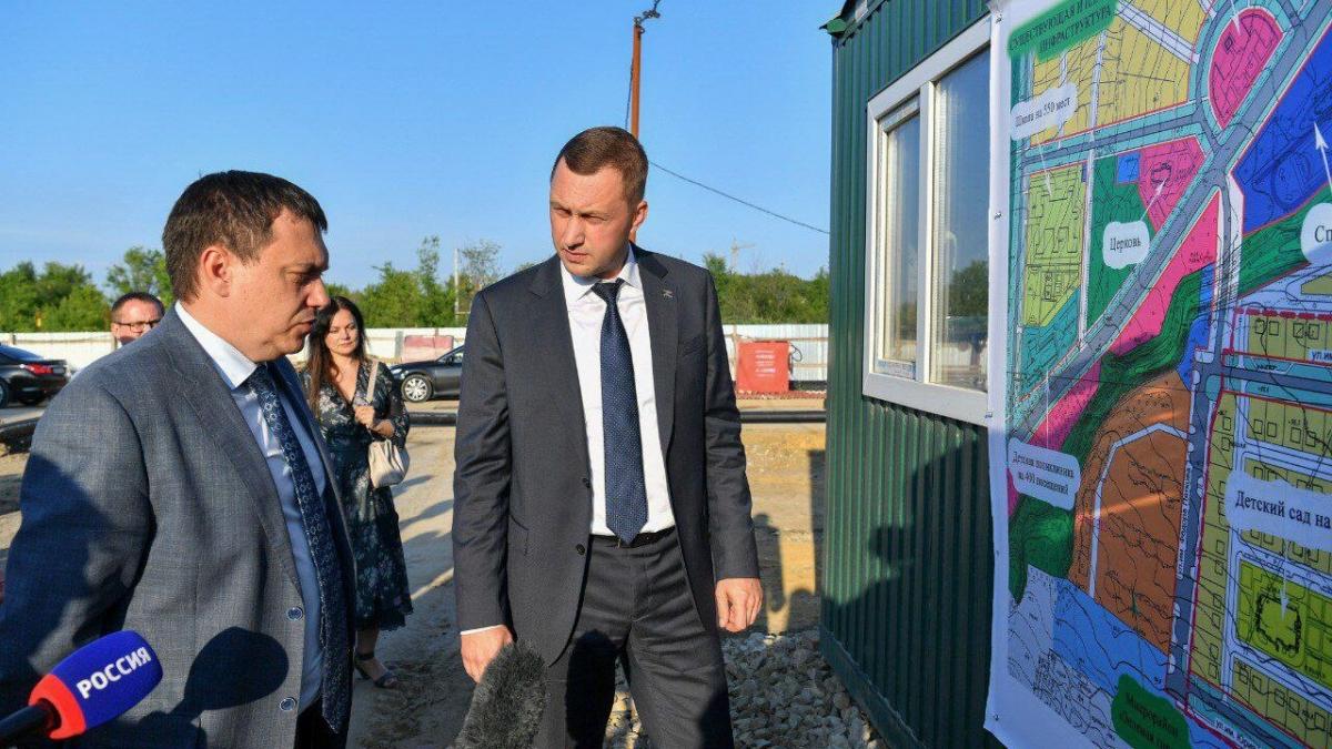 Бусаргин объявил о решении проблемы с соцобъектами в микрорайоне Зеленая горка