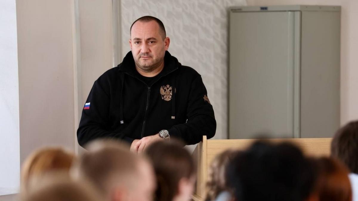 Калинин провел Урок Мужества для студентов Всероссийского госуниверситета юстиции