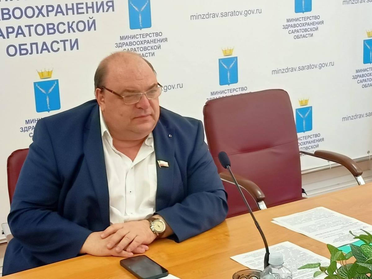 Костин: аппарат КТ в Энгельсской больнице починят в конце мая