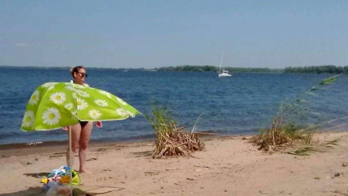 В Саратове неофициально открылся купальный сезон на новом пляже