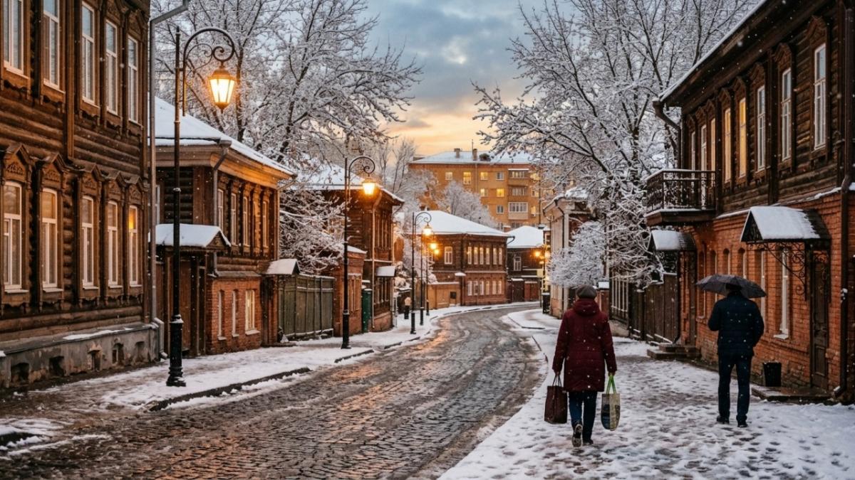 Когда в Саратове выпадет первый снег: прогноз погоды на неделю 