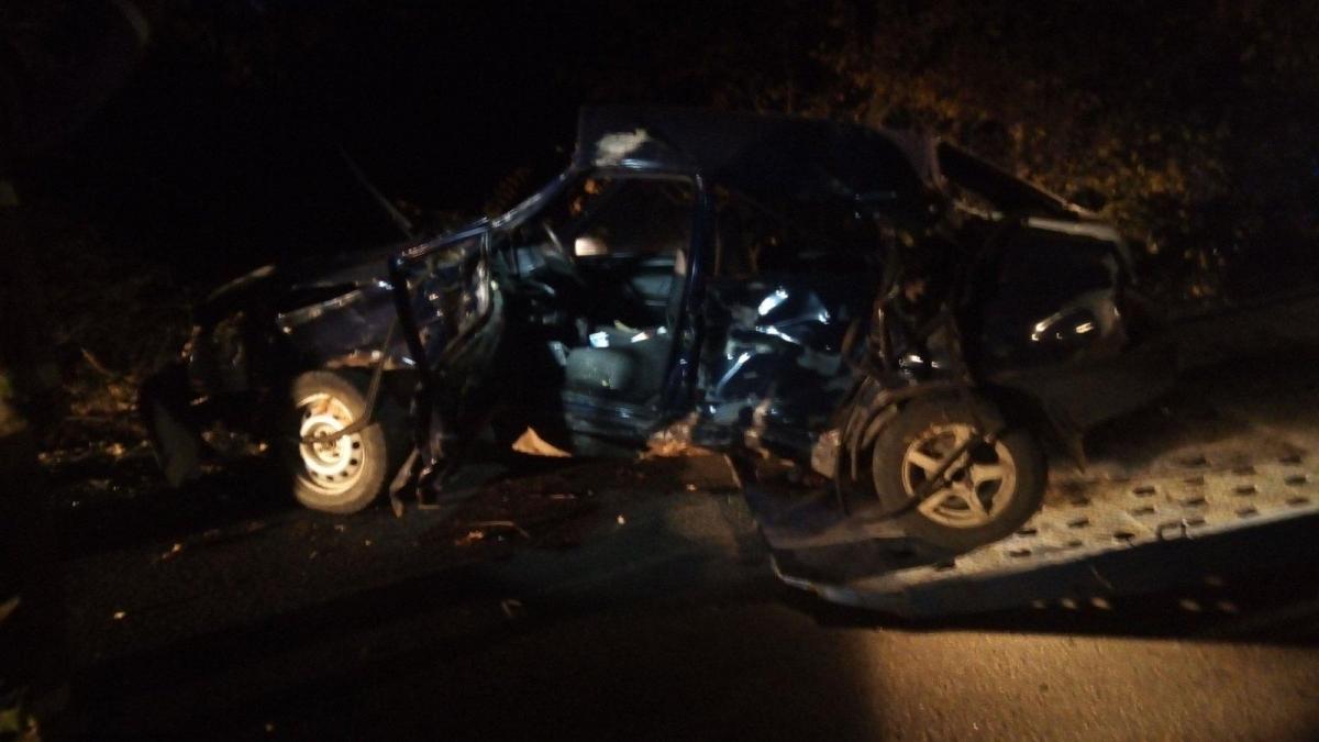 В Саратовской области водитель отечественного авто врезался в дерево и скончался на месте