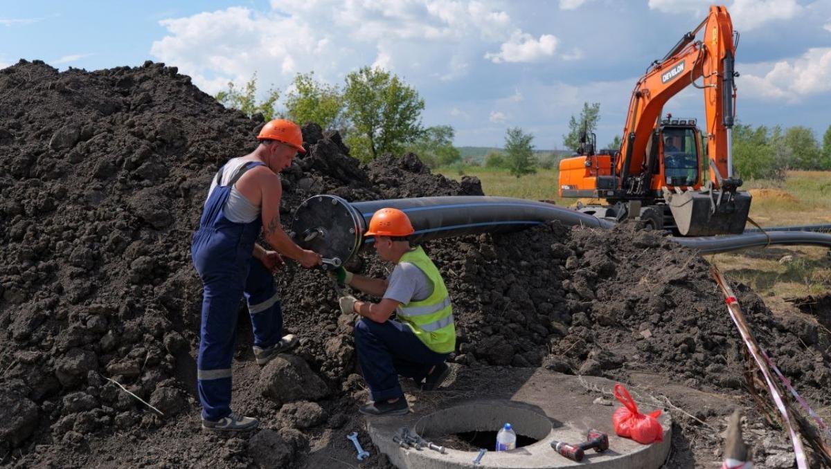 В Саратове заменили 2,4 км трубопровода водоканала с износом 90%