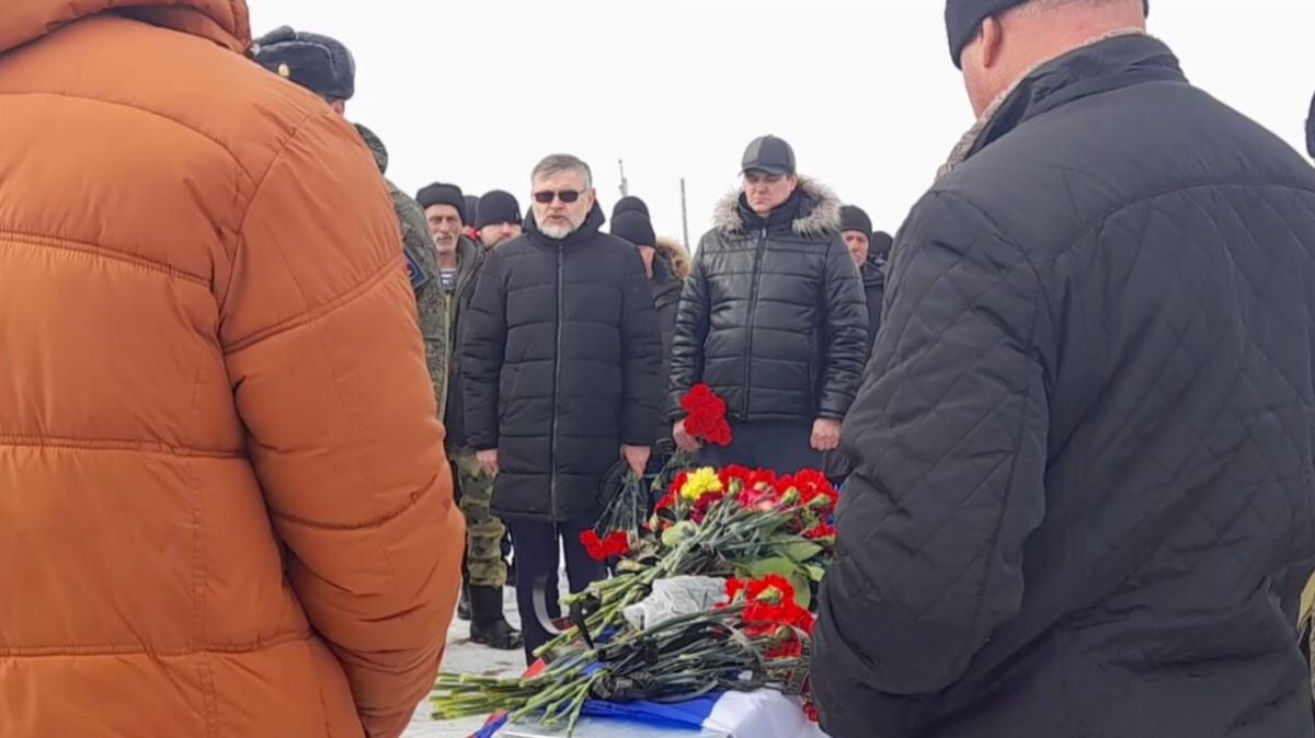 В селе Миусс простились с погибшими в СВО Лаптевым и Кащеевым