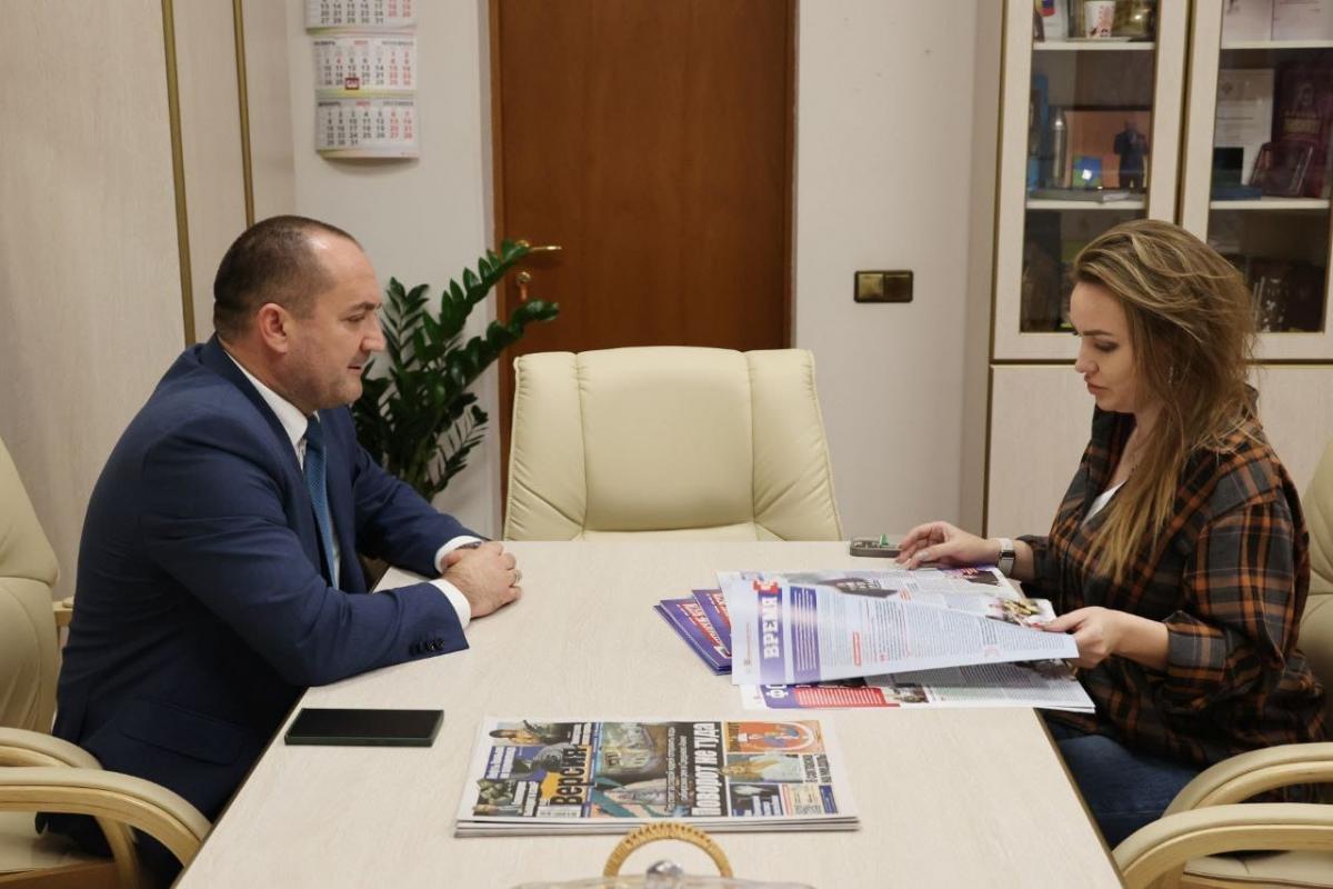 Вячеслав Калинин встретился с главой «Роспатриотцентра» Еленой Беликовой