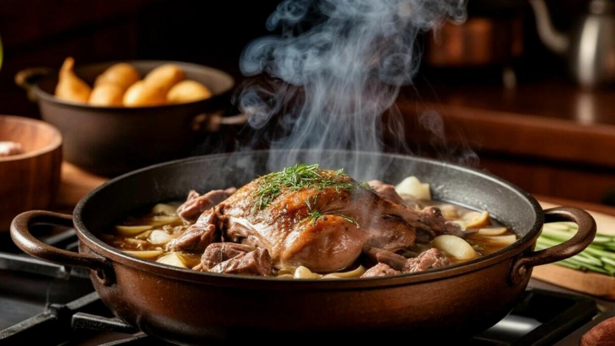 Саратовская ведущая Первого канала представила рецепт бешбармака из утки