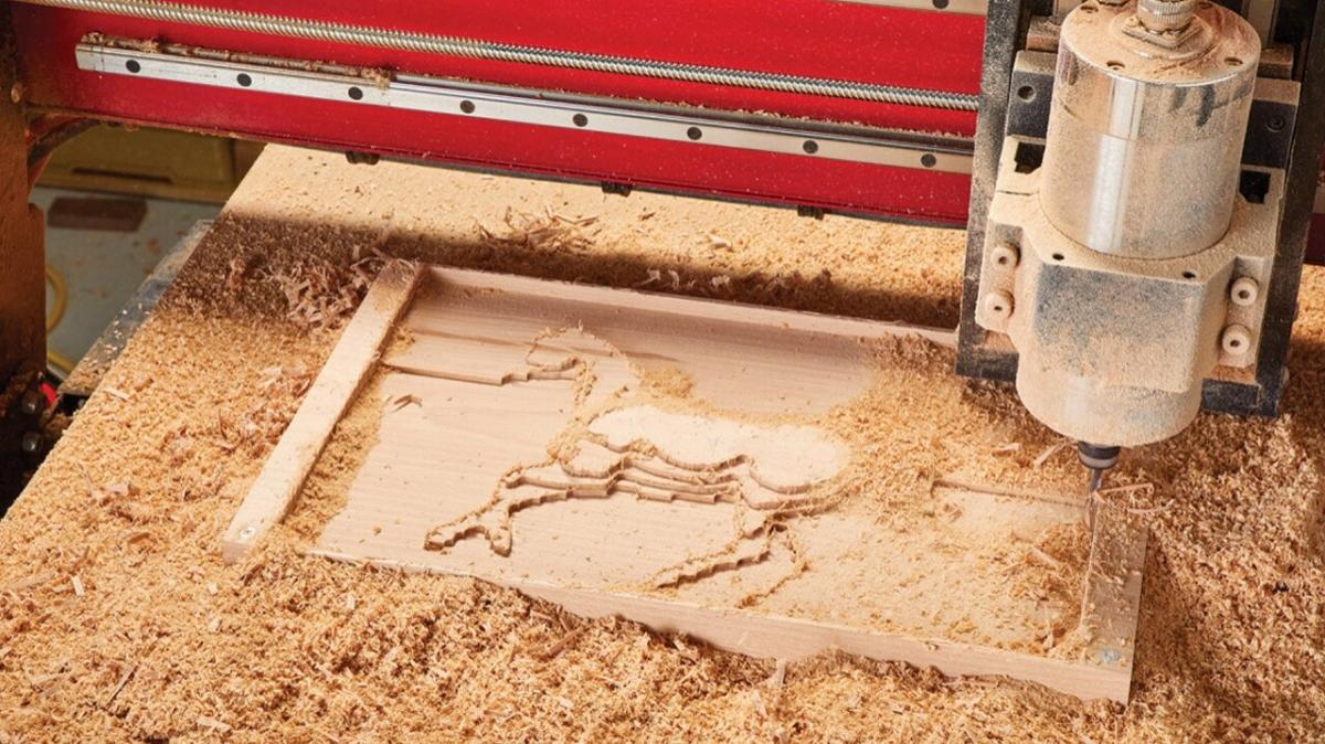 Фрезерный станок с ЧПУ по дереву от компании «Станком» 