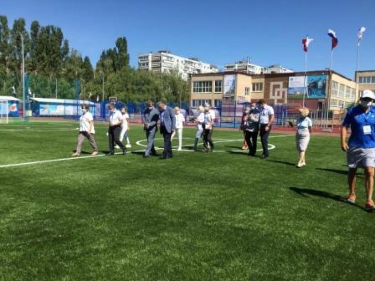 В Саратовской области открыли универсальный стадион международного уровня