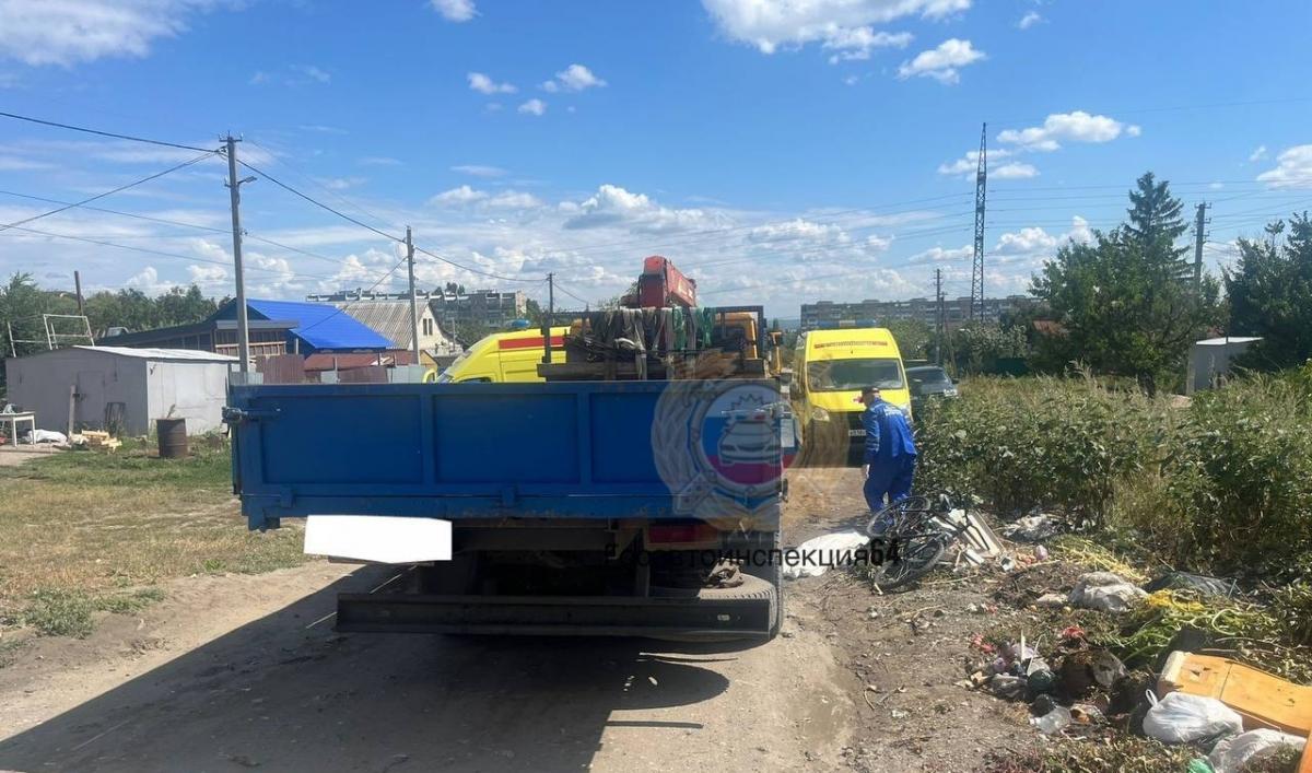 В Саратове КамАЗ задавил насмерть 14-летнего школьника