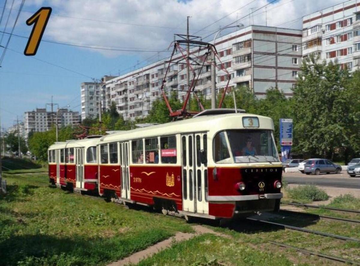 Мэр Саратова предложил горожанам выбрать дизайн б/у трамваев, подаренных Москвой