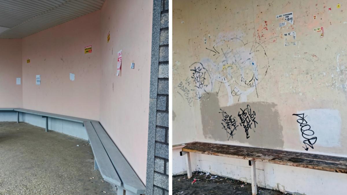 В Энгельсе отремонтировали остановочный павильон после обращения жительницы