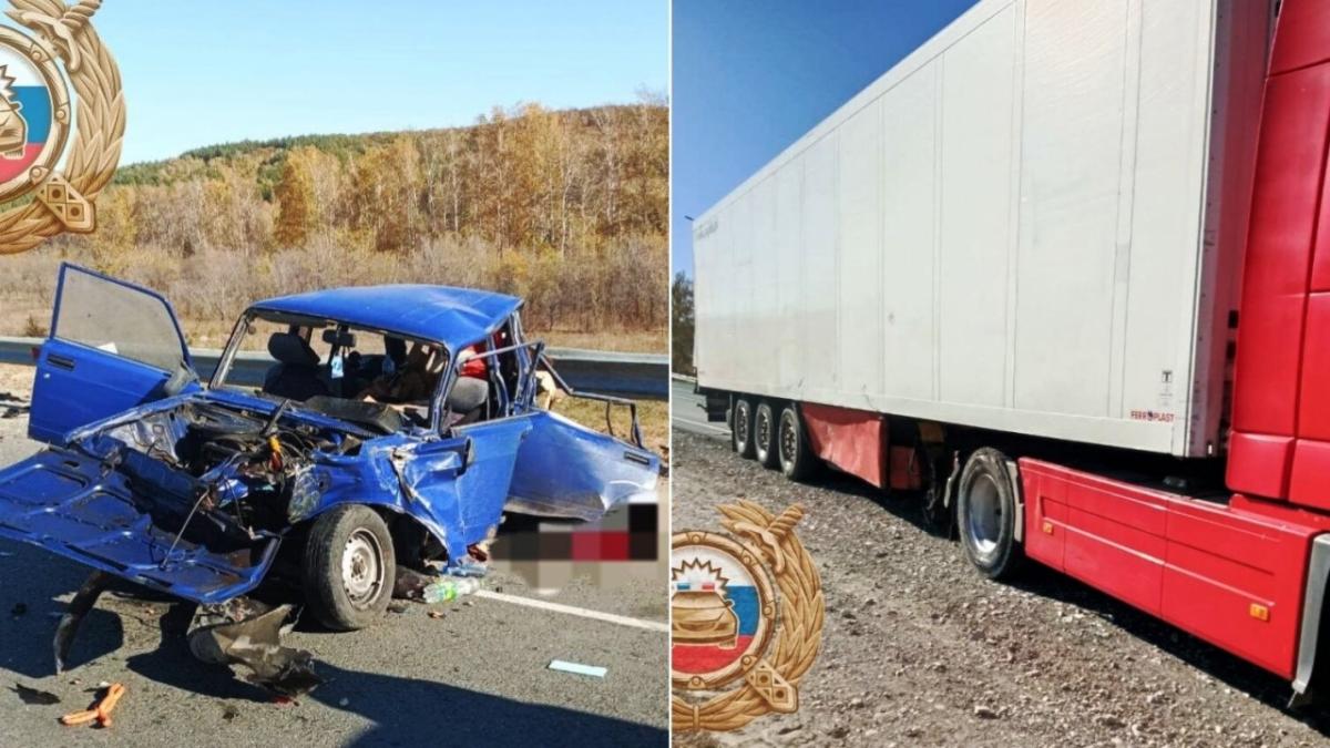 Под Саратовом водитель «четверки» погиб в аварии с грузовиком 