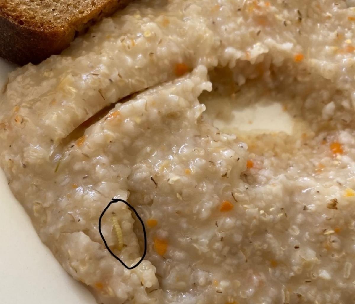 Кашу с червяком подали ребенку в Марксовской райбольнице – Минздрав обещал разобраться