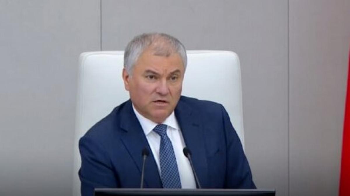 Володин призвал депутатов Госдумы и их помощников стать добровольцами