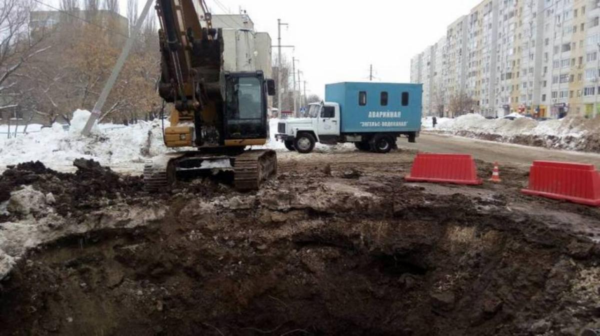 «Энгельс-Водоканал» предупредил о массовом отключении воды на 8 улицах