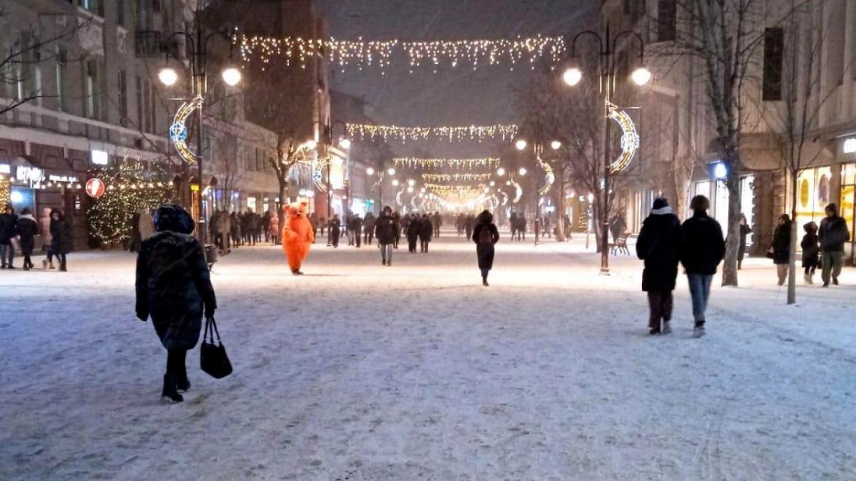 Синоптики: перед наступлением 20-градусных морозов в Саратовской области выпадет снег