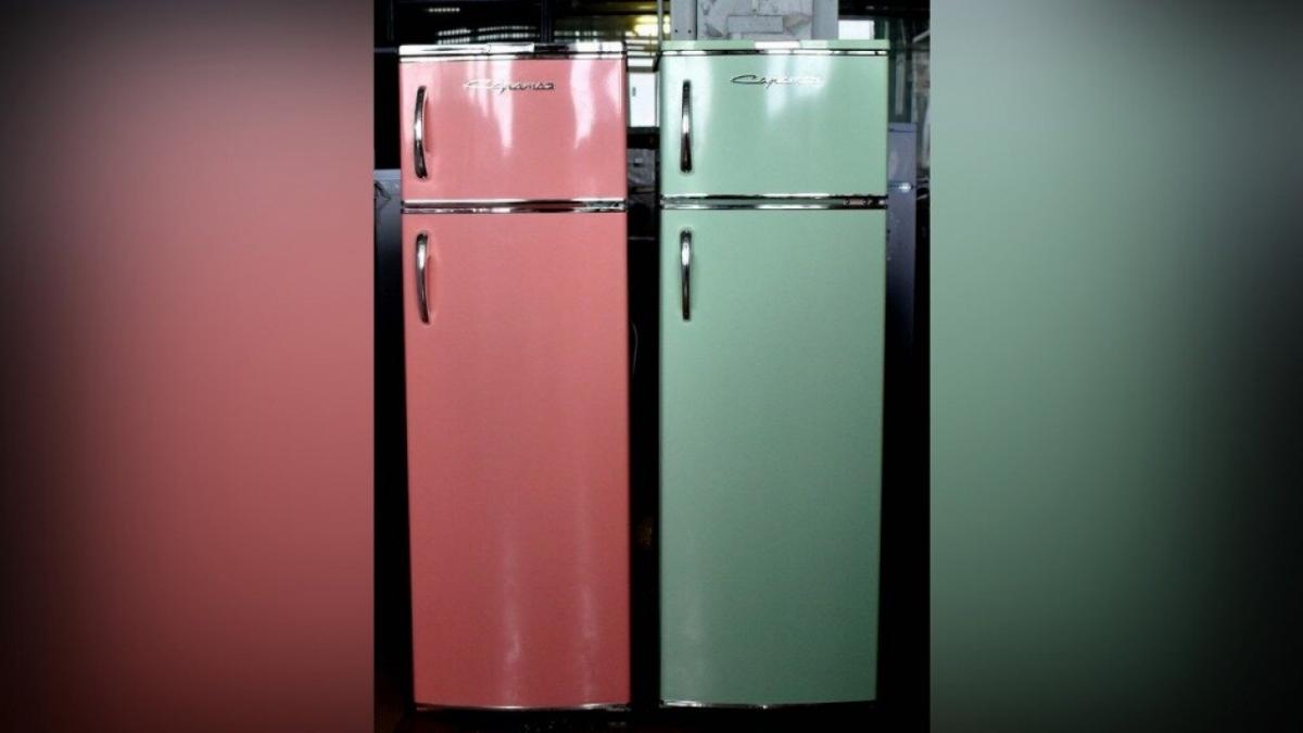 Розовые ретро-холодильники «Саратов» выставлены на ВДНХ