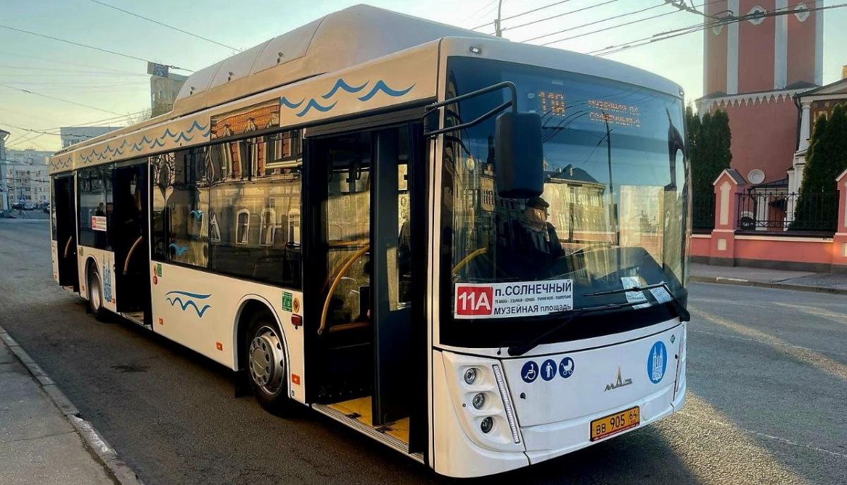 В Саратове пустили новый автобус №11А по брутто-контрактам