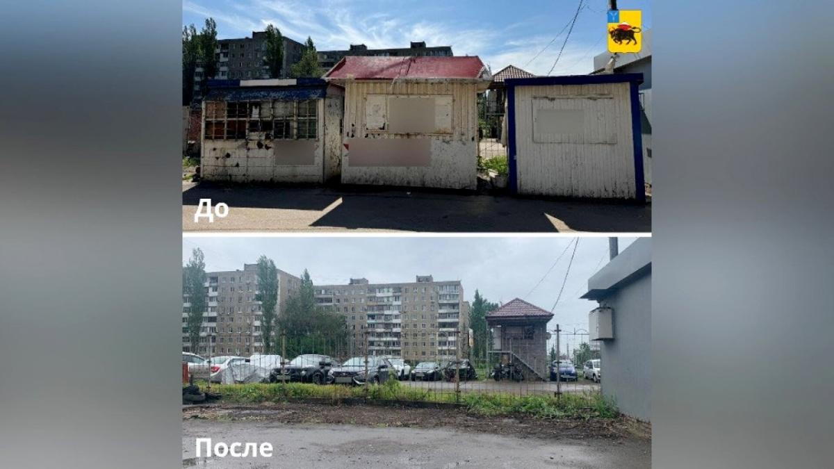 «Ночь длинных ковшей»: в Энгельсе снесли 210 торговых объектов