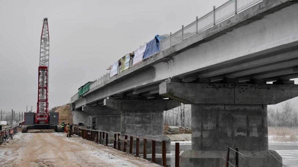 Роман Бусаргин: мост через Малый Иргиз откроют в середине декабря